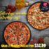 Any 2 Medium Pizzas